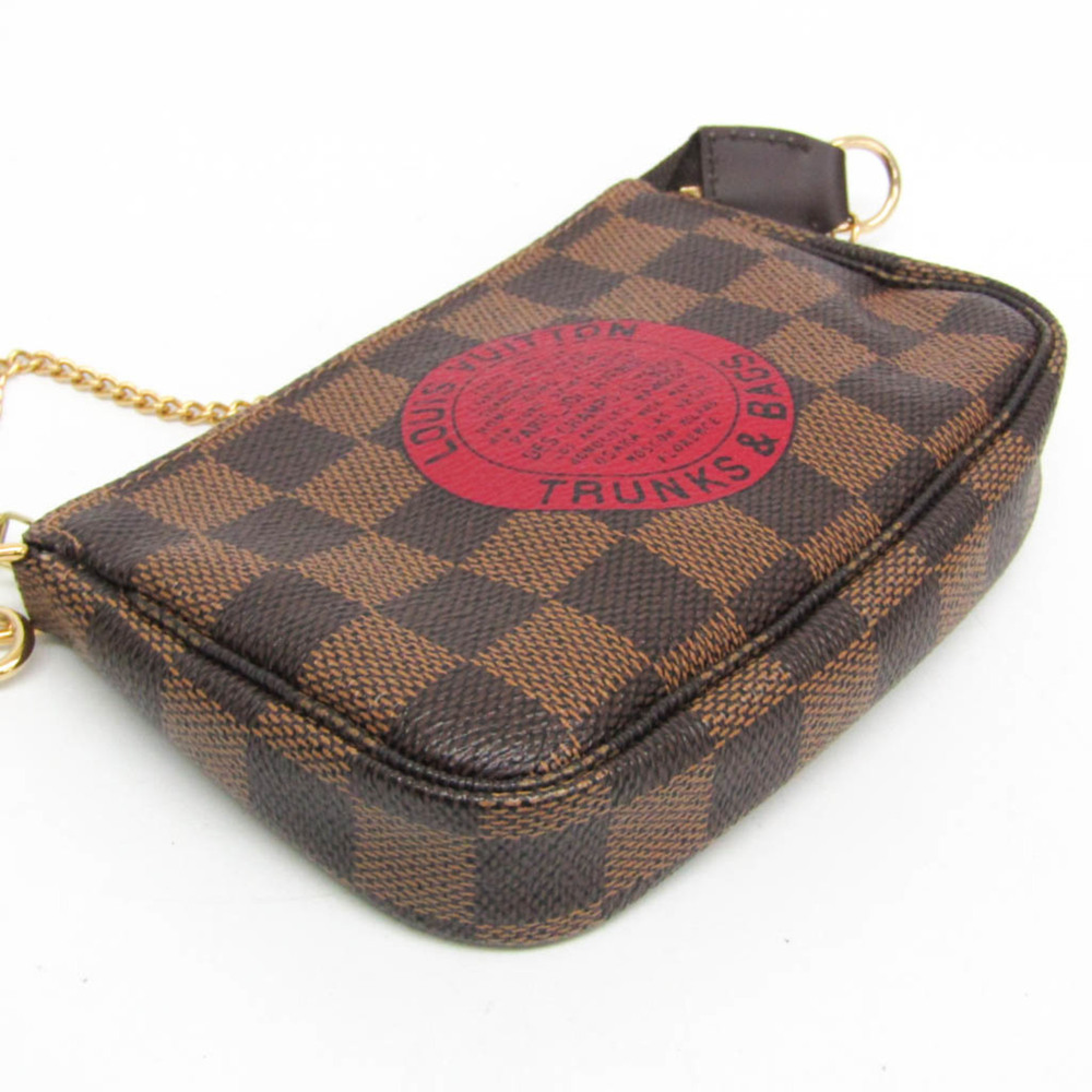 LOUIS VUITTON Brown Damier Pochette Mini Bag - Picture 5 of 10